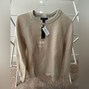 Banana Republic Cream Knit Sweater